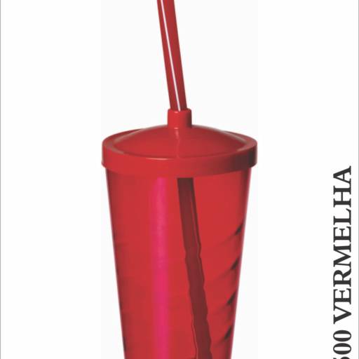 Copo Twister com tampa e canudo em São José do Rio Preto, SP por Public Gráfica e Brindes