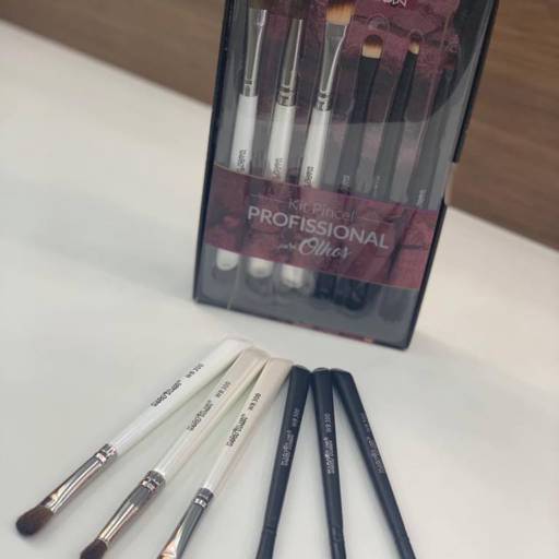 Kit pincel profissional para olhos macrilan.  por Elegance Cosméticos e Acessórios  