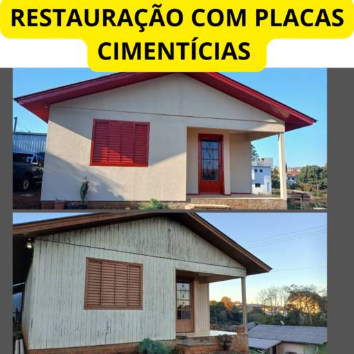 Placas Cimentícias Para Casas de Madeira – Erechim RS
