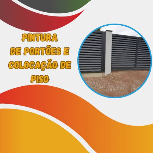 Comprar o produto de Pintura de Portões e Colocação de Piso em Construção pela empresa Pinturas JR em Itapetininga, SP por Solutudo