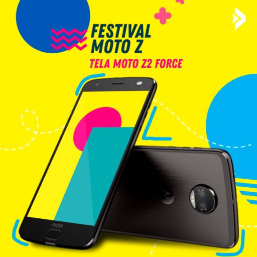 Tela Moto Z2 Force por Megacenter Care Technology