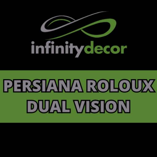 Persiana Roloux Dual Vision por Infinity Decor 
