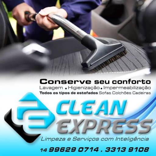 Comprar o produto de Limpeza Estofado de Carro em Limpeza pela empresa Clean Express em Bauru, SP por Solutudo