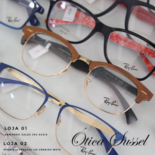 Armações RayBan por Ótica Sussel