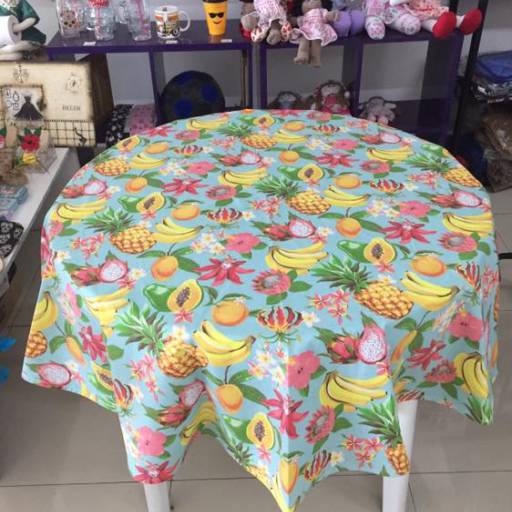 Comprar o produto de Toalha redonda de mesa em Arte e Artesanato pela empresa Arte em Kasa em Birigui, SP por Solutudo