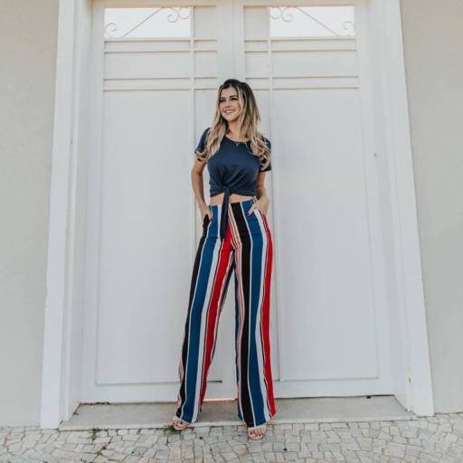 Calça Pantalona por Ateliê Moça Bonita