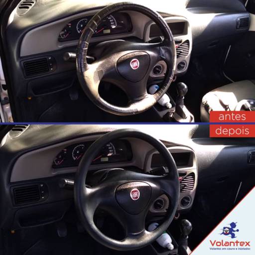 Troca de Volante - Antes X Depois por Volantex - Volantes em Couro e Injetados