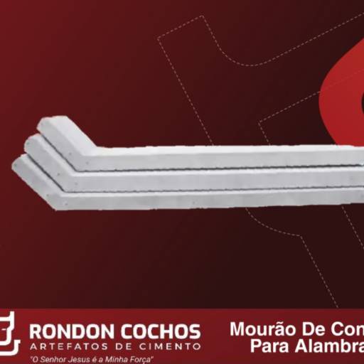Mourão de Concreto para Alambrado por Rondon Cochos Araçatuba