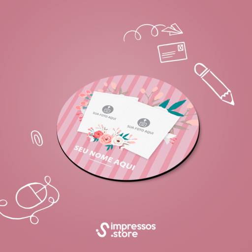 Comprar o produto de Mouse Pad personalizado em Personalizados pela empresa Impressos Store em Araçatuba, SP por Solutudo
