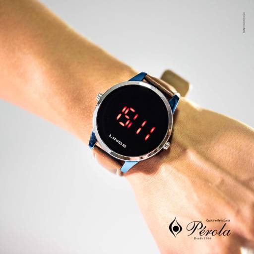 Comprar o produto de Relógio masculino Lince em Acessórios da Moda pela empresa Óptica e Relojoaria Pérola - Loja 1 em Birigui, SP por Solutudo