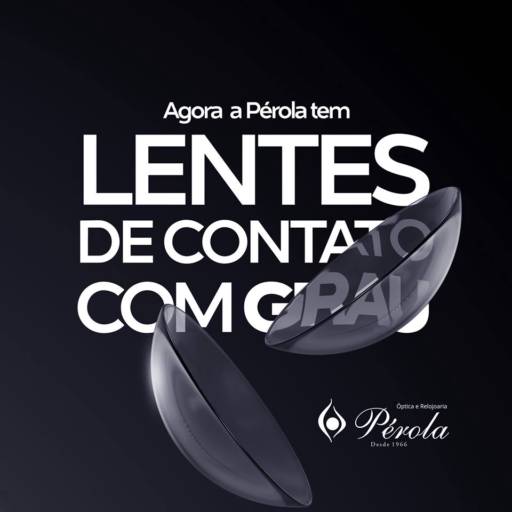 Comprar o produto de Lente de Contato em Óculos pela empresa Óptica e Relojoaria Pérola - Loja 3 em Birigui, SP por Solutudo