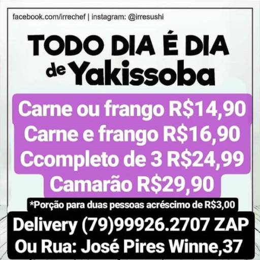 Comprar o produto de Todo dia Yakissoba em Alimentos e Bebidas pela empresa Irré Gourmet em Aracaju, SE por Solutudo