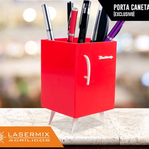 Comprar o produto de Porta Canetas em Personalizados pela empresa Lasermix Acrílicos em Bauru, SP por Solutudo