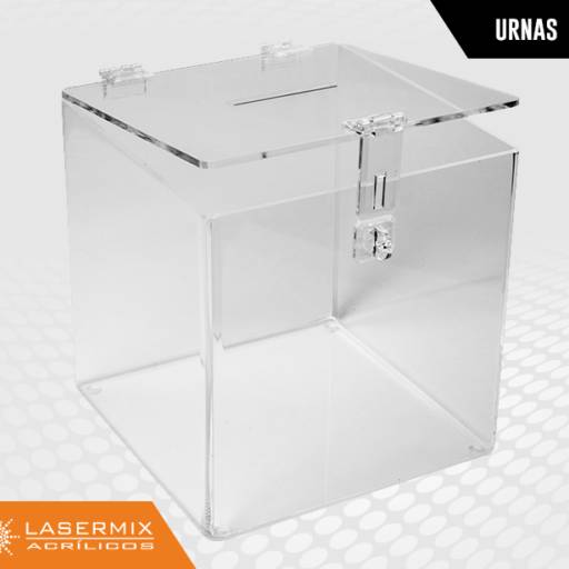 Comprar o produto de Urna em Personalizados pela empresa Lasermix Acrílicos em Bauru, SP por Solutudo