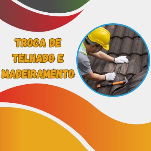 Comprar o produto de Troca de Telhado e Madeiramento em Manutenção pela empresa Pinturas JR em Itapetininga, SP por Solutudo