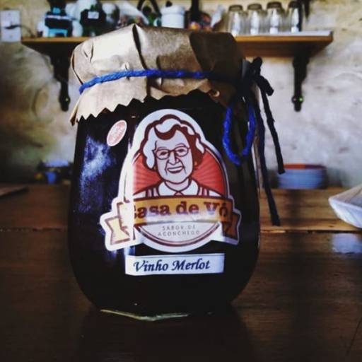 Doce de leite de vinho merlot 