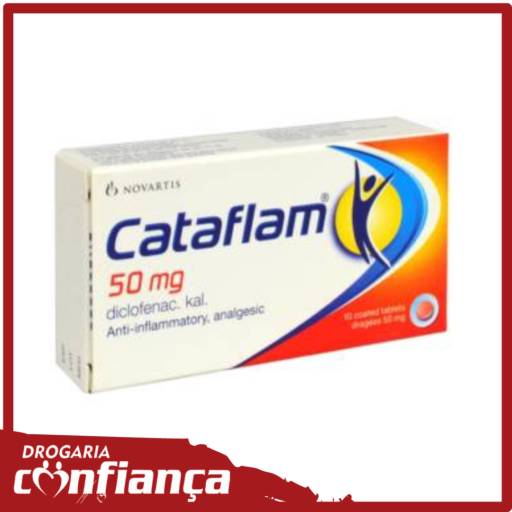 Comprar o produto de Cataflam em Saúde pela empresa Drogaria Confiança em Mineiros, GO por Solutudo