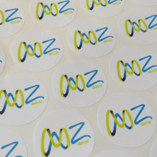 Adesivo 3x3cm - Vinil por Dagra Soluções Gráficas 