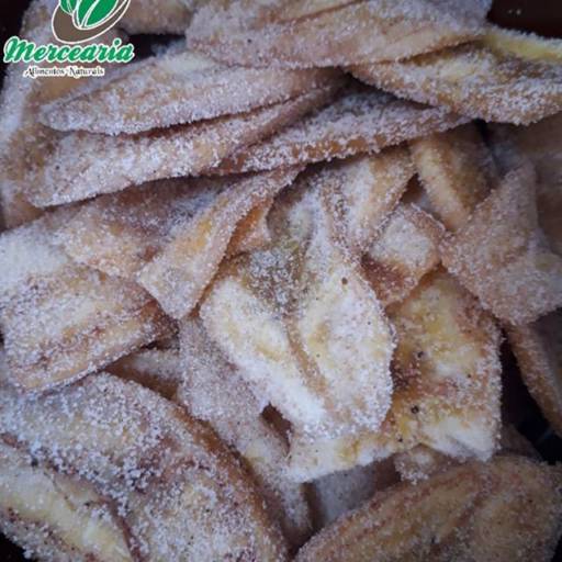 Banana Chips C/ Canela e Açúcar por Mercearia Alimentos Naturais