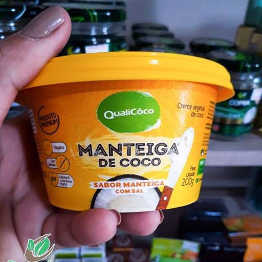 Comprar o produto de Manteiga de Coco em Alimentação Saudável pela empresa Mercearia Alimentos Naturais em Mineiros, GO por Solutudo