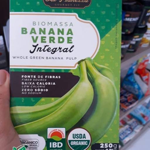 Biomassa de Banana Verde por Mercearia Alimentos Naturais