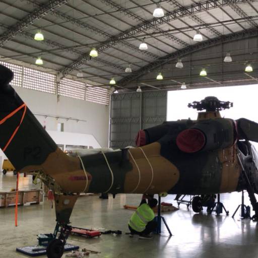 Projeto: Importação do helicóptero de ataque turco da empresa TAI para a Feira LAAD DEFENSE 2019