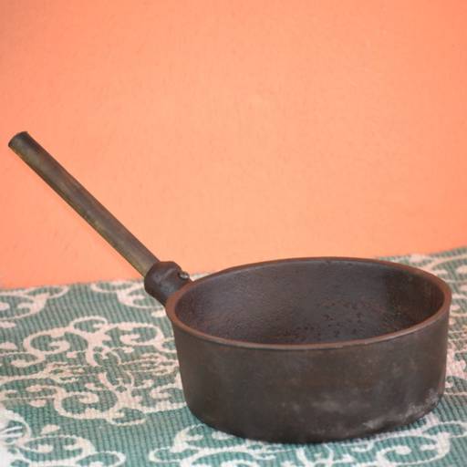 Panela de Ferro Antiga por Antiquário Online Bauru