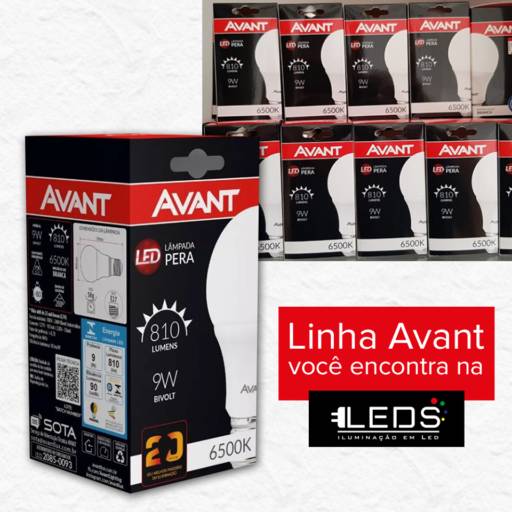 Comprar o produto de Lâmpada bulbo led 9w AVANT em A Classificar pela empresa Leds em Bauru, SP por Solutudo