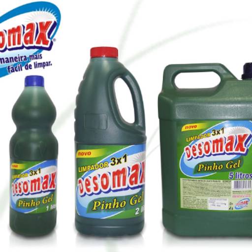 Limpador 3X1 DESOMAX Pinho Gel