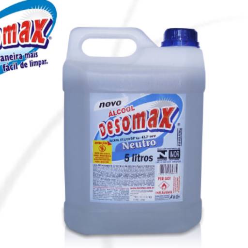 Comprar o produto de Álcool Etílico DESOMAX em Limpeza pela empresa Desomax Produtos de Limpeza Fábrica  em Marília, SP por Solutudo
