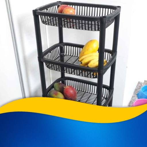 Comprar o produto de Fruteira de 3 andares  em Casa, Móveis e Decoração pela empresa Pilão Shop em Foz do Iguaçu, PR por Solutudo