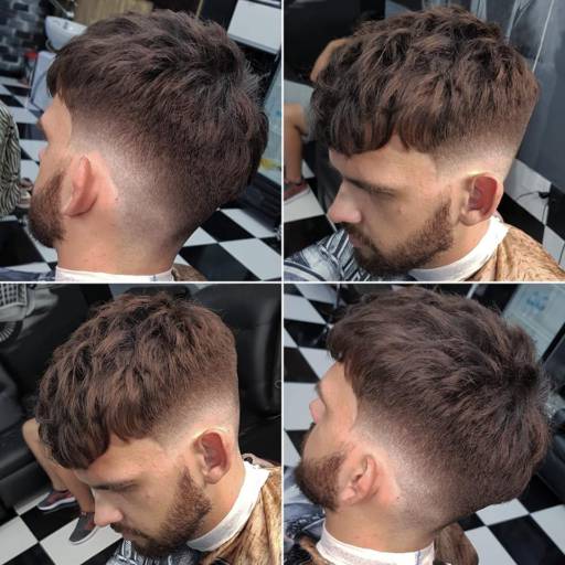 Corte de cabelo masculino com degradê por Teex Barbershop