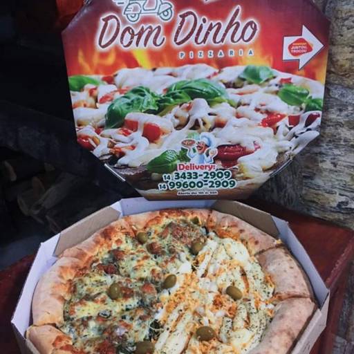 Comprar o produto de Pizza  em Pizzas pela empresa Dom Dinho Pizzaria em Marília, SP por Solutudo