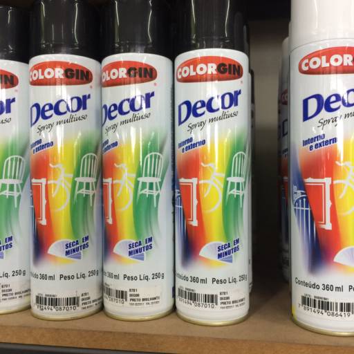 Comprar o produto de Spray tinta preta Colorgin  em A Classificar pela empresa Soldaforte Comércio de Máquinas LTDA em Bauru, SP por Solutudo