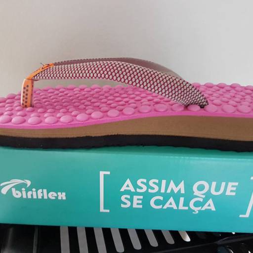 Linha Anabela - Chinelo Biriflex por Chinelo para Esporão (Mundoflex)