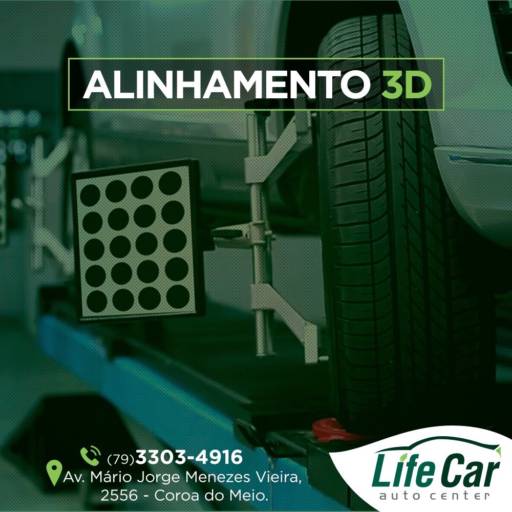 Comprar o produto de Alinhamento 3D em Veículos e Transportes pela empresa Life Car Auto Center em Aracaju, SE por Solutudo