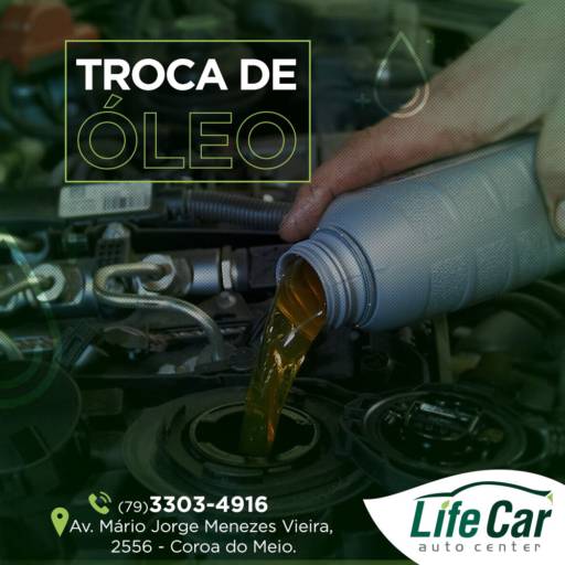 Comprar o produto de Troca de óleo  em Veículos e Transportes pela empresa Life Car Auto Center em Aracaju, SE por Solutudo