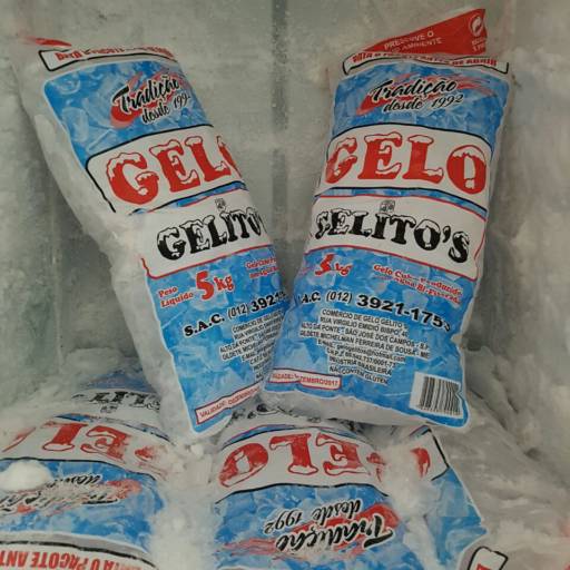 GELO EM CUBOS SACO C/ 5KG por Pit Stop Bebidas e Cia