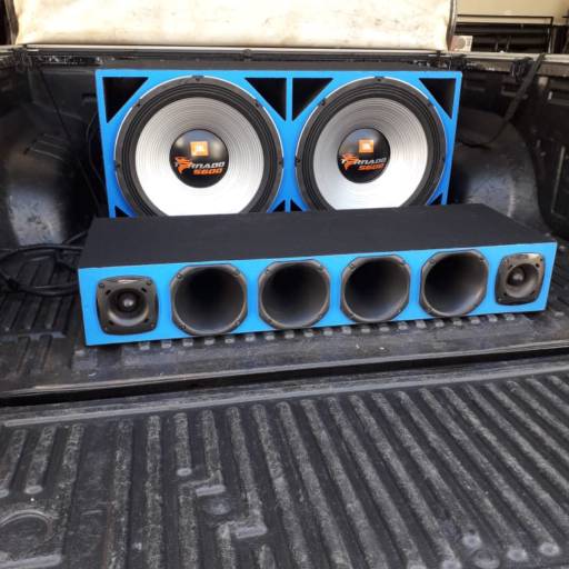 Caixa de Som Automotivo por Queta Art Sound