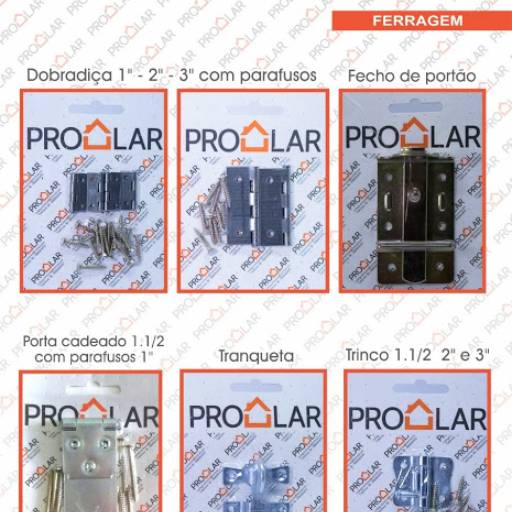 Dobradiças, Fechos, Trincos e Tranquetas