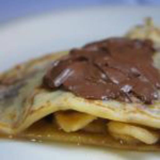 CREPE NUTELA COM BANANA