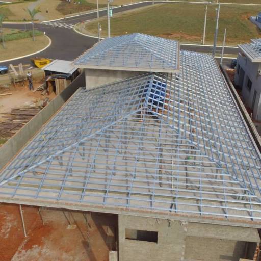 Cobertura Residencial por Ecco Teto Estruturas Galvanizadas