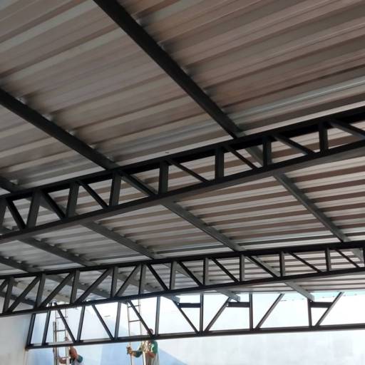 Cobertura completa por Ecco Teto Estruturas Galvanizadas