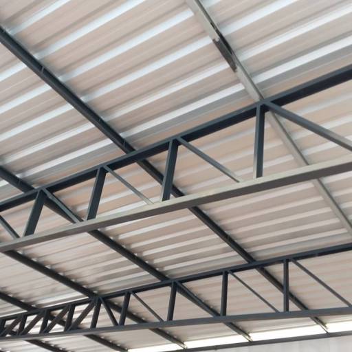 Cobertura completa por Ecco Teto Estruturas Galvanizadas