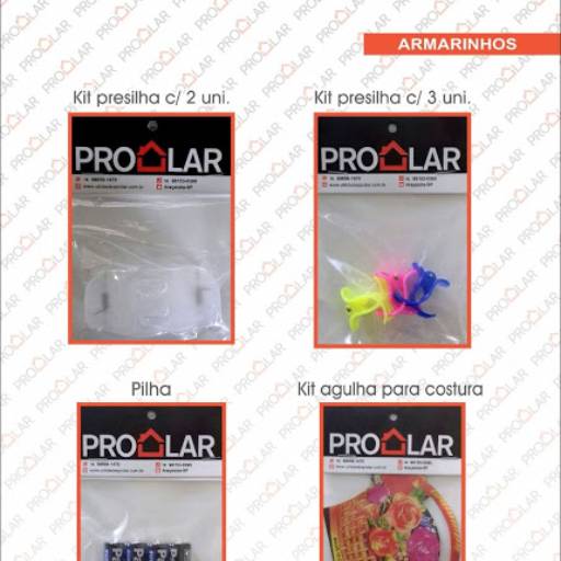 Presilhas, Agulha e Pilhas