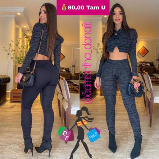 Moda feminina é na Dona'Fit, em nosso piso central. por Itatiba Shopping Center