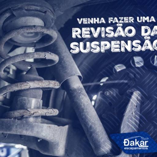 Comprar o produto de Revisão da Suspensão em Veículos e Transportes pela empresa Dakar Escapamentos em Araçatuba, SP por Solutudo