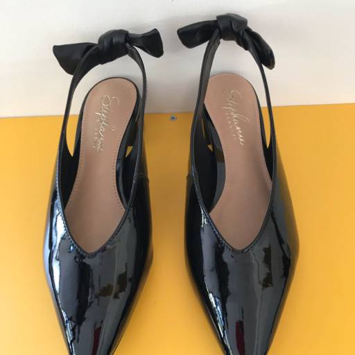 Slingback Verniz por Theodora Store 