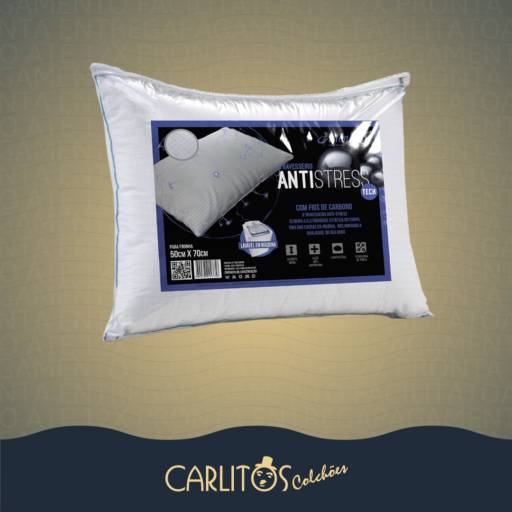 Comprar o produto de Travesseiro Antistress em Travesseiros pela empresa Carlitos Colchões em Botucatu, SP por Solutudo
