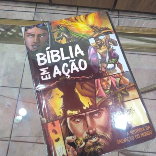 Comprar o produto de Bíblia Mangá em Bíblias pela empresa Livraria Evangélica Boas Novas em Araçatuba, SP por Solutudo